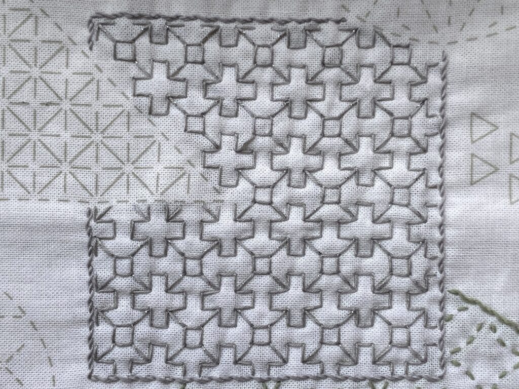 刺し子~寄せ模様 幾何学
