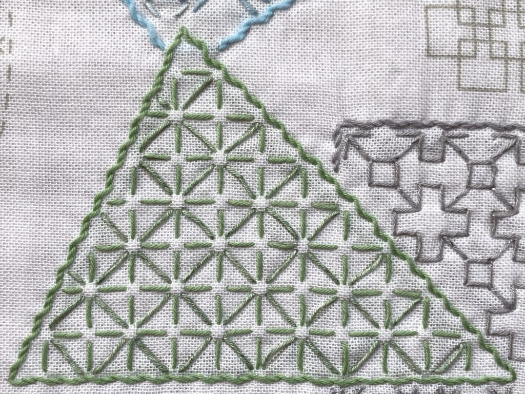 刺し子~寄せ模様 幾何学