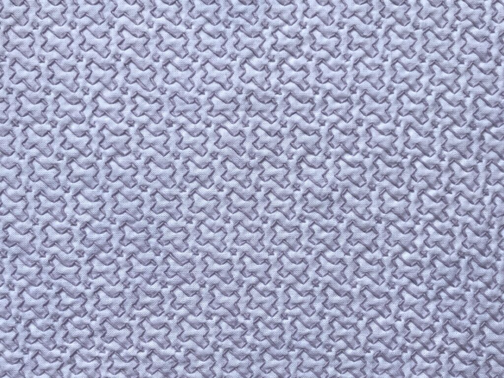 一目刺し流し十字