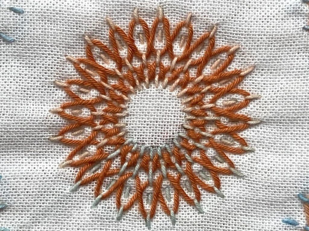 たんぽぽの花ふきん