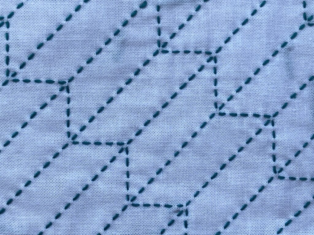 刺し子~合わせ模様 千代紙