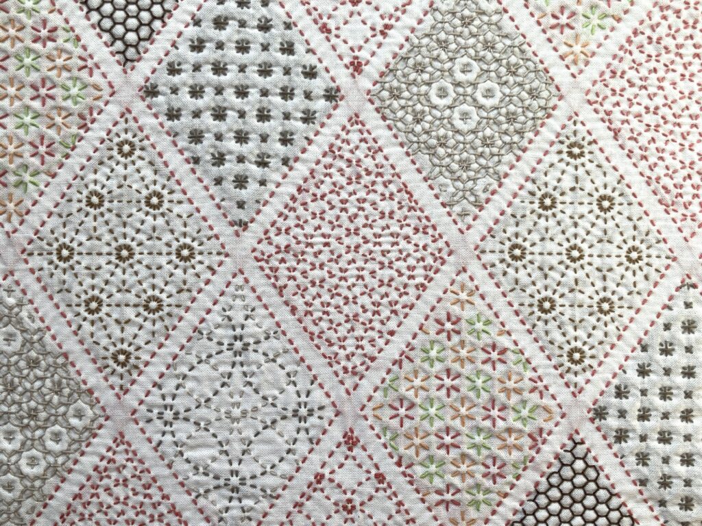 寄せ模様ダイヤならべ