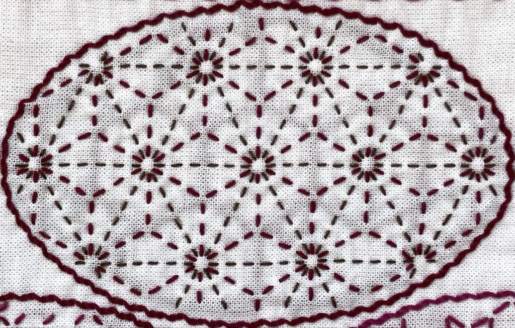 ホビーラホビーレ円紋の花ふきん