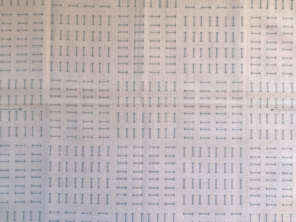 ダルマの刺し子~積み木