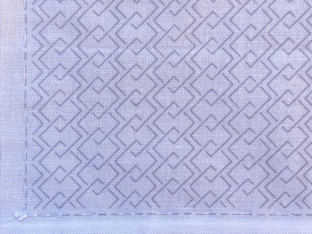 花ふきん一目刺し吉原つなぎ