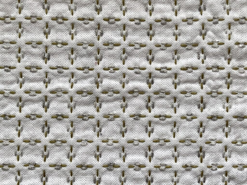 一目刺し~方眼刺し